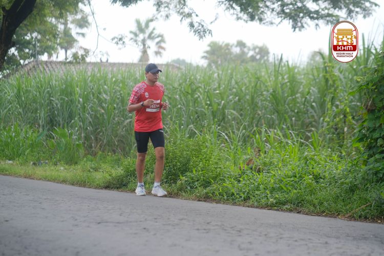 Race photo from Kediri Half Marathon 2025