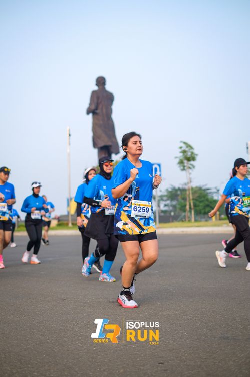 Race photo from ISOPlus Run 2024 Jakarta