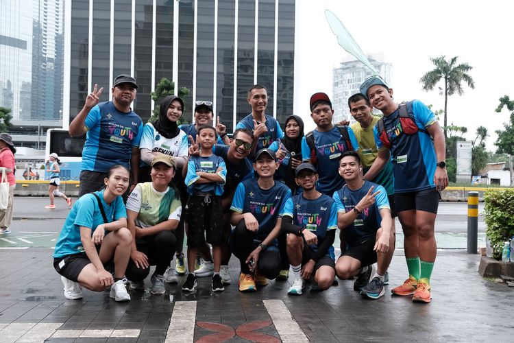 Race photo from Road to BAF Lions Run 2024
