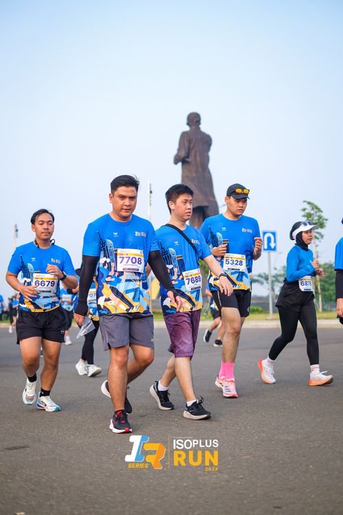 Race photo from ISOPlus Run 2024 Jakarta