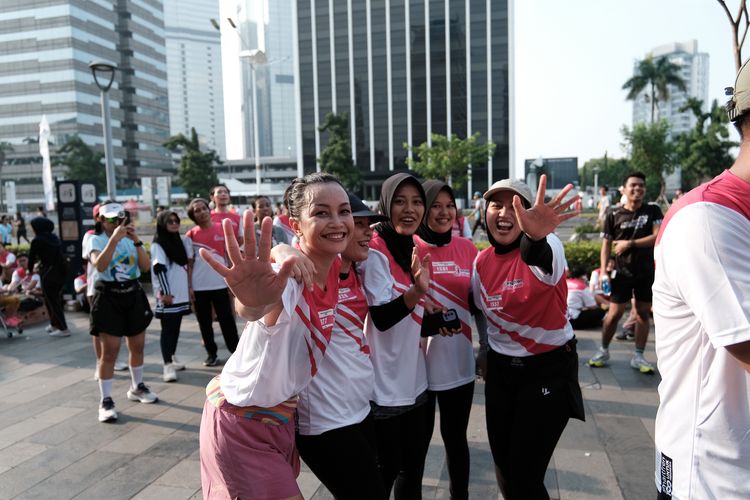 Race photo from Smartfren Run 2024 Vibes