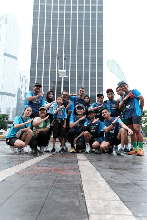 Race photo from Road to BAF Lions Run 2024