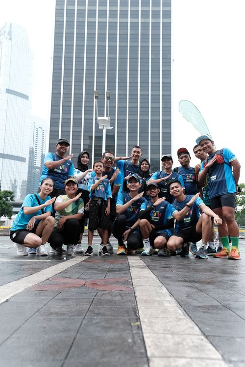 Race photo from Road to BAF Lions Run 2024