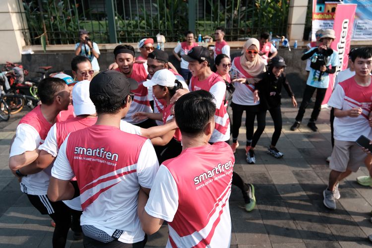 Race photo from Smartfren Run 2024 Vibes