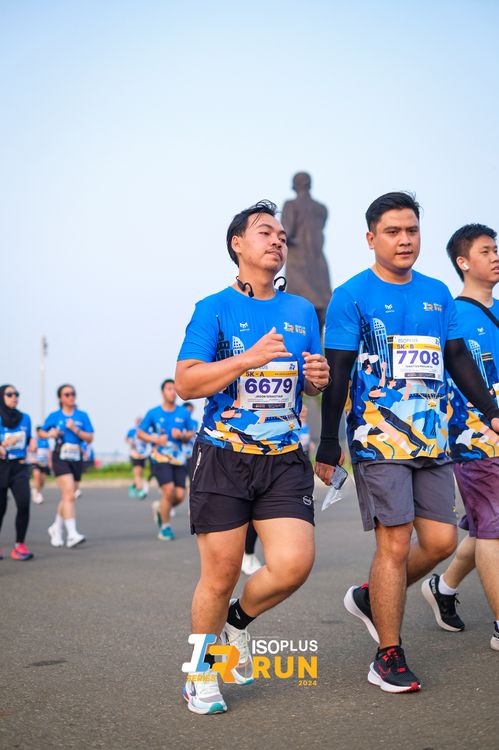 Race photo from ISOPlus Run 2024 Jakarta