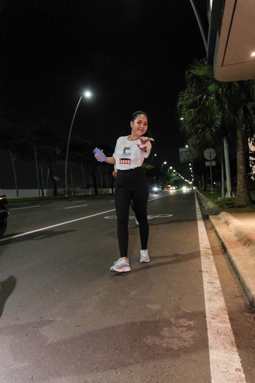 Race photo from PIK NITE RUN VIBES
