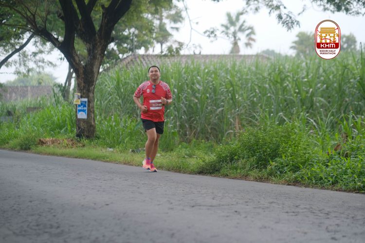 Race photo from Kediri Half Marathon 2025