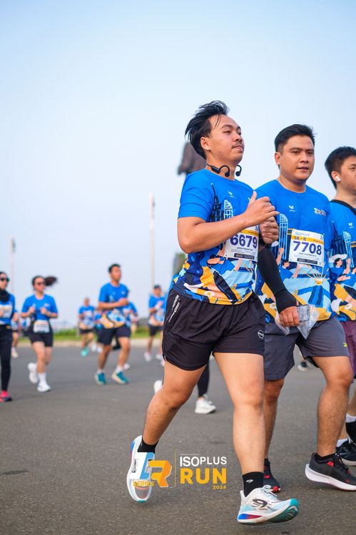 Race photo from ISOPlus Run 2024 Jakarta