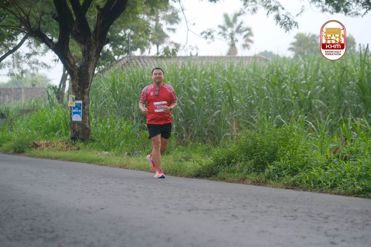 Race photo from Kediri Half Marathon 2025