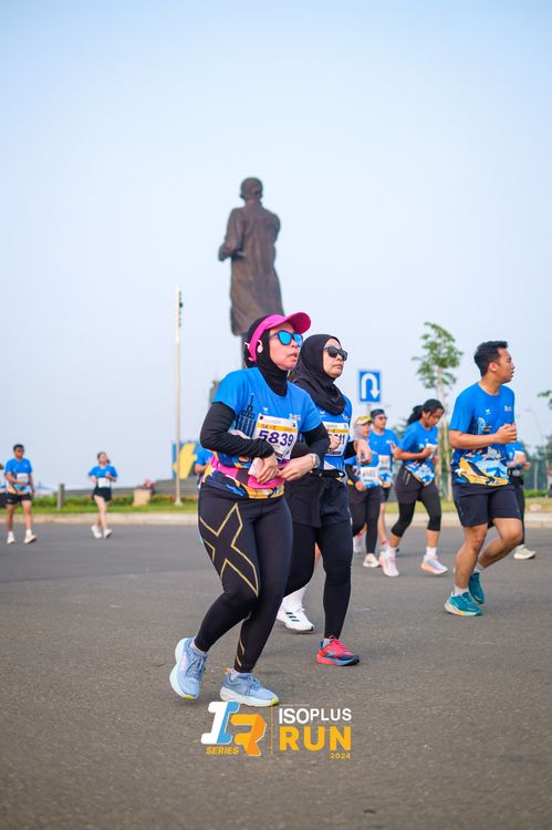 Race photo from ISOPlus Run 2024 Jakarta