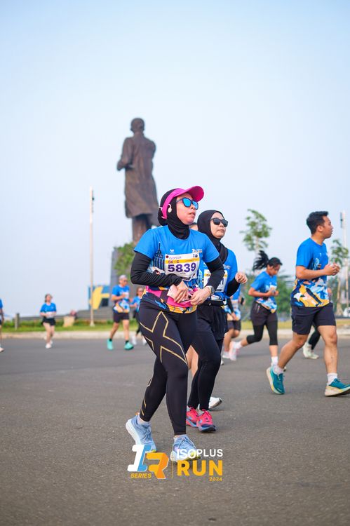 Race photo from ISOPlus Run 2024 Jakarta
