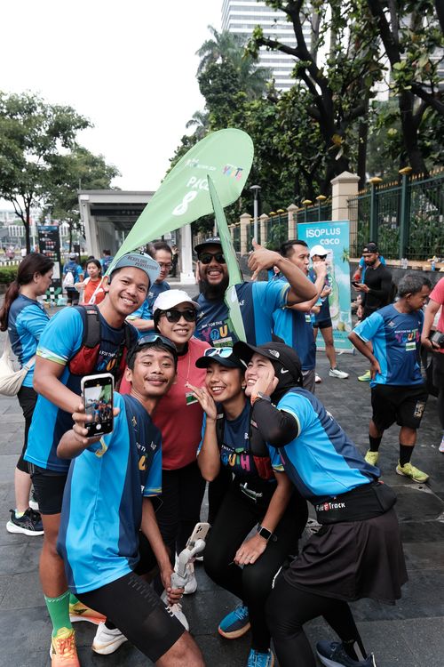 Race photo from Road to BAF Lions Run 2024