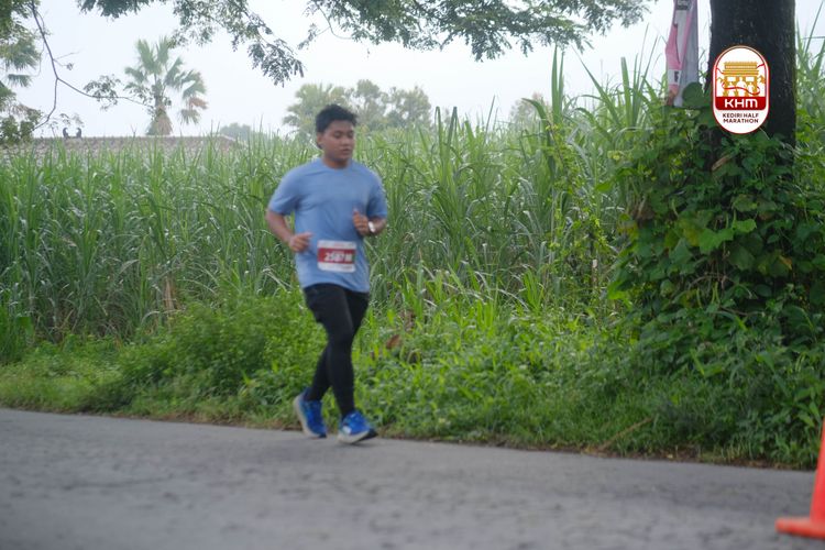 Race photo from Kediri Half Marathon 2025