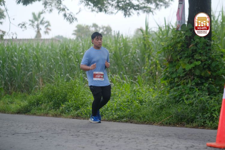Race photo from Kediri Half Marathon 2025