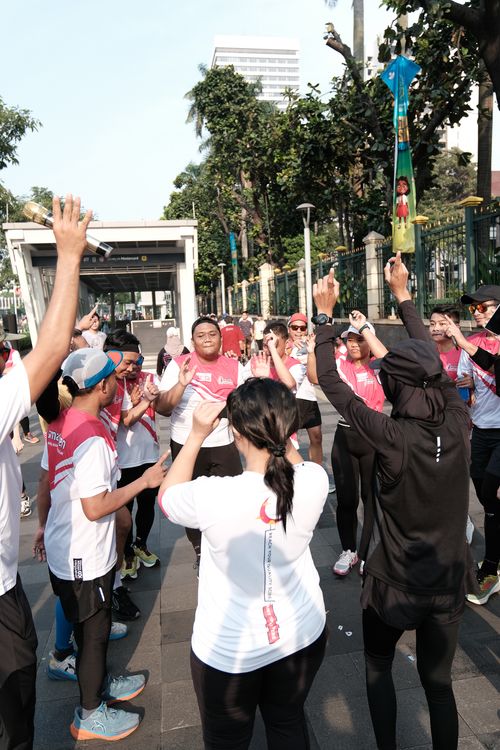 Race photo from Smartfren Run 2024 Vibes