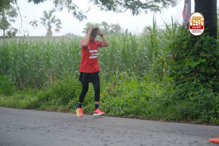 Race photo from Kediri Half Marathon 2025