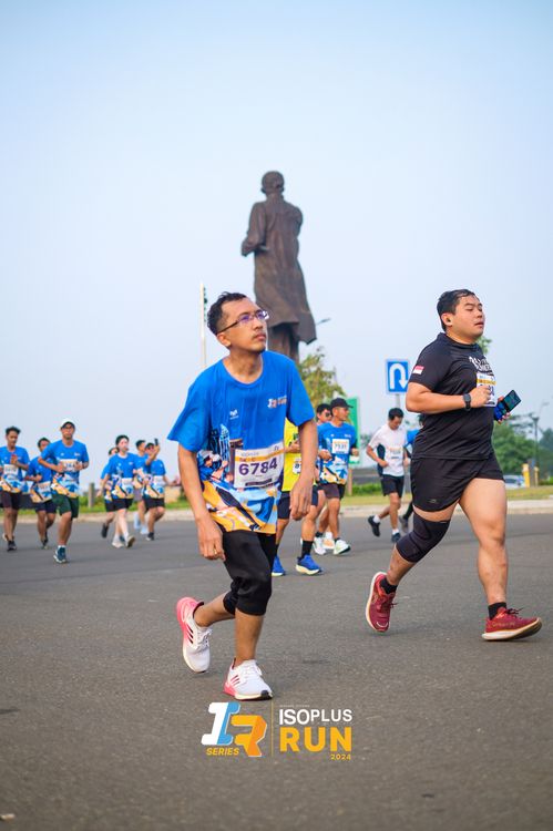 Race photo from ISOPlus Run 2024 Jakarta