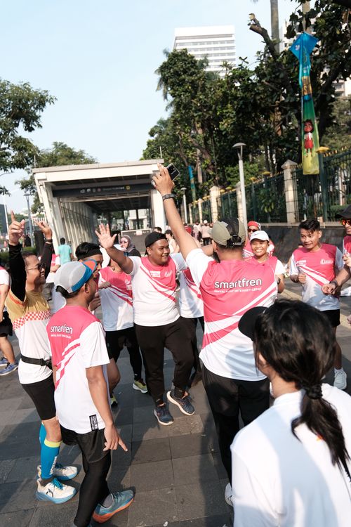 Race photo from Smartfren Run 2024 Vibes
