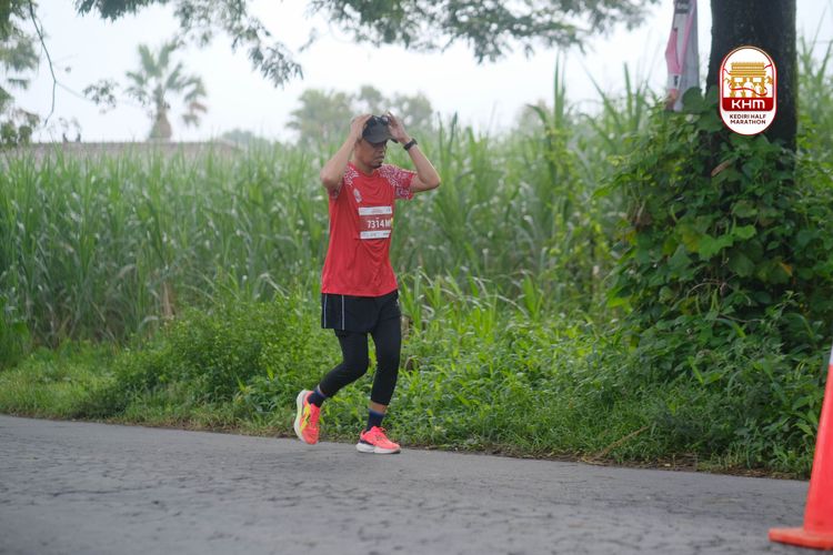 Race photo from Kediri Half Marathon 2025