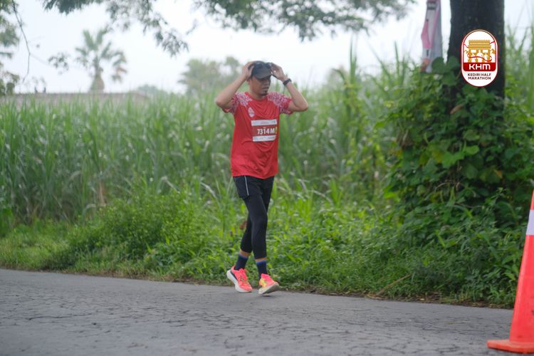 Race photo from Kediri Half Marathon 2025
