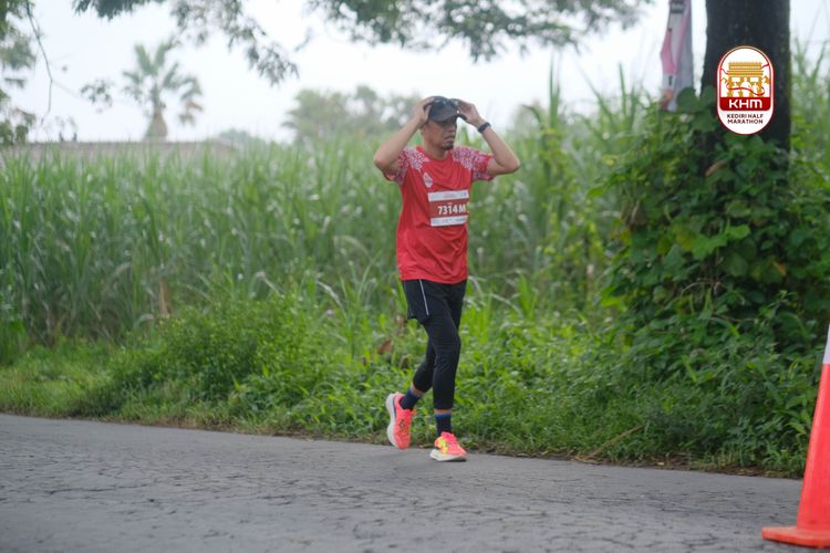 Race photo from Kediri Half Marathon 2025