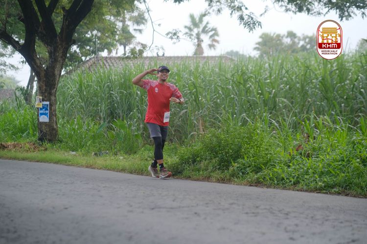 Race photo from Kediri Half Marathon 2025