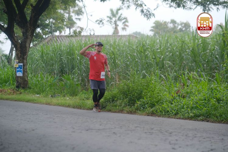 Race photo from Kediri Half Marathon 2025