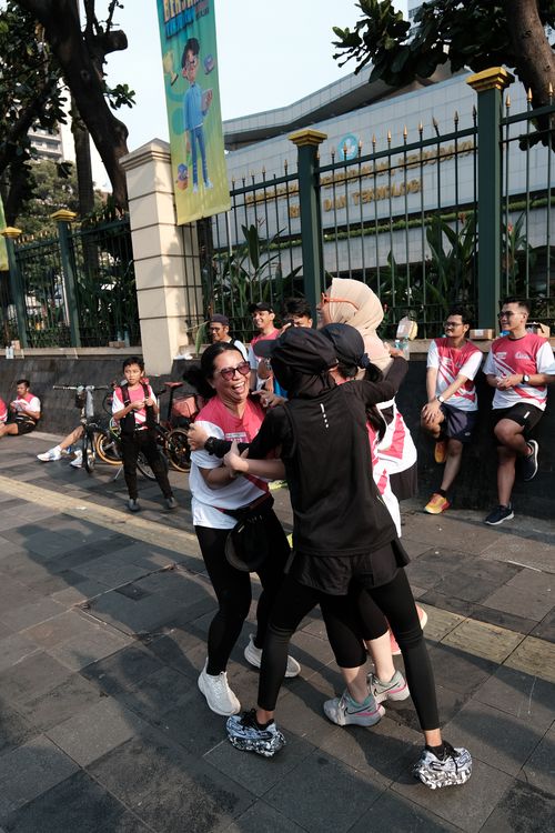 Race photo from Smartfren Run 2024 Vibes