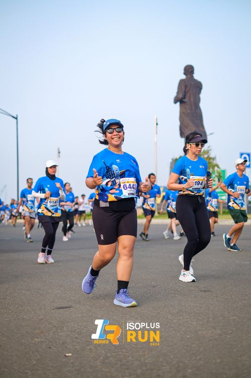 Race photo from ISOPlus Run 2024 Jakarta