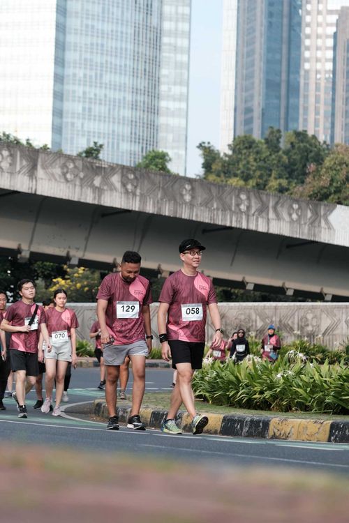 Race photo from Assurance Fun Run 2024