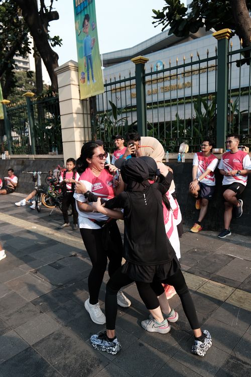 Race photo from Smartfren Run 2024 Vibes