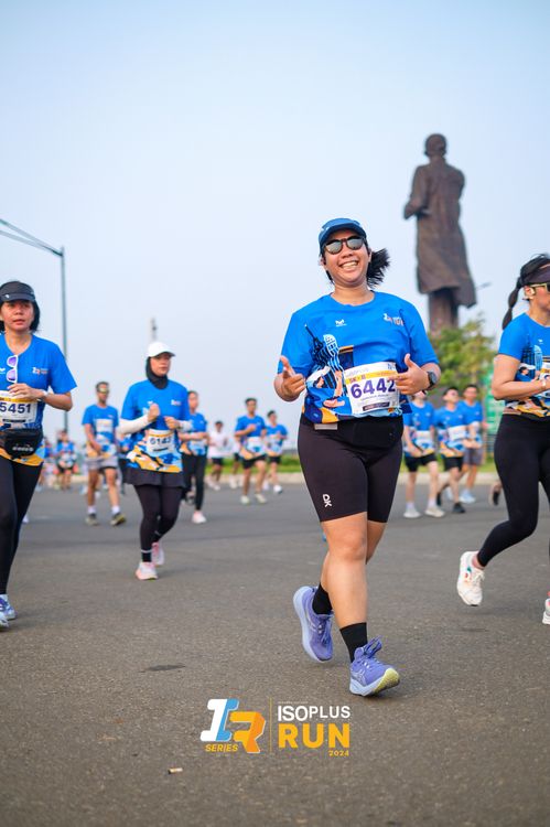Race photo from ISOPlus Run 2024 Jakarta