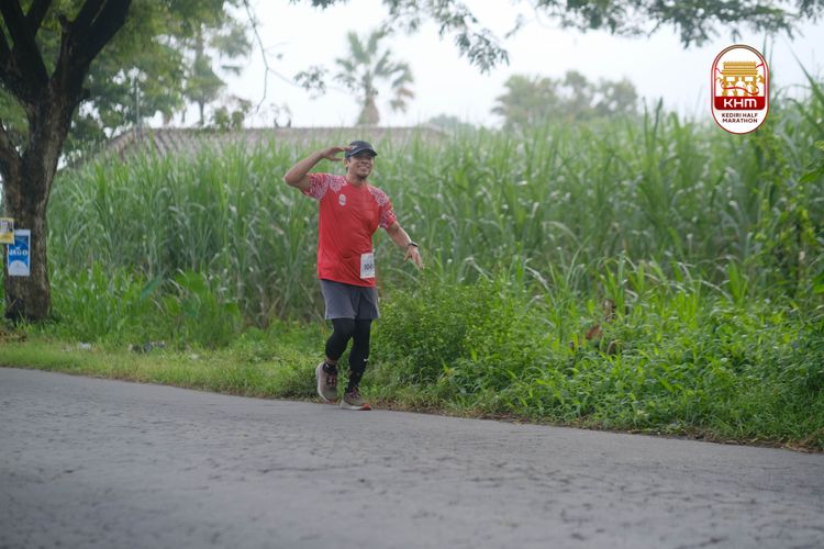 Race photo from Kediri Half Marathon 2025