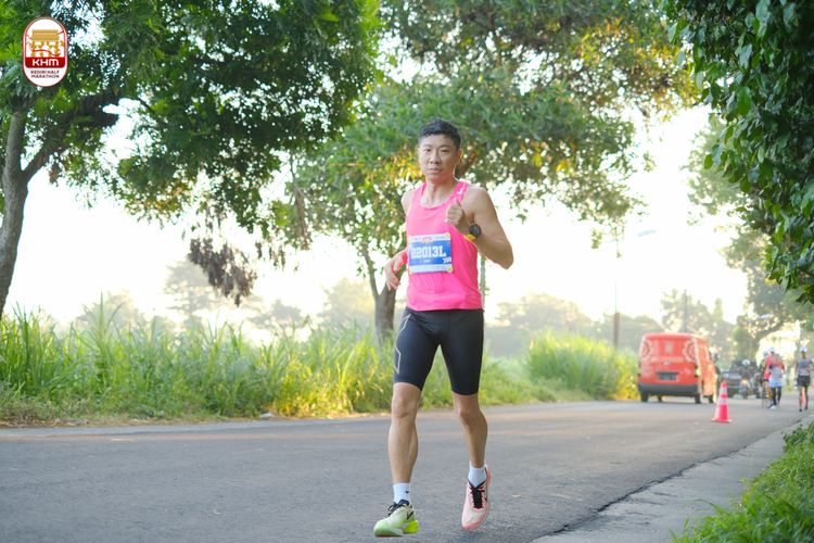 Race photo from Kediri Half Marathon 2024