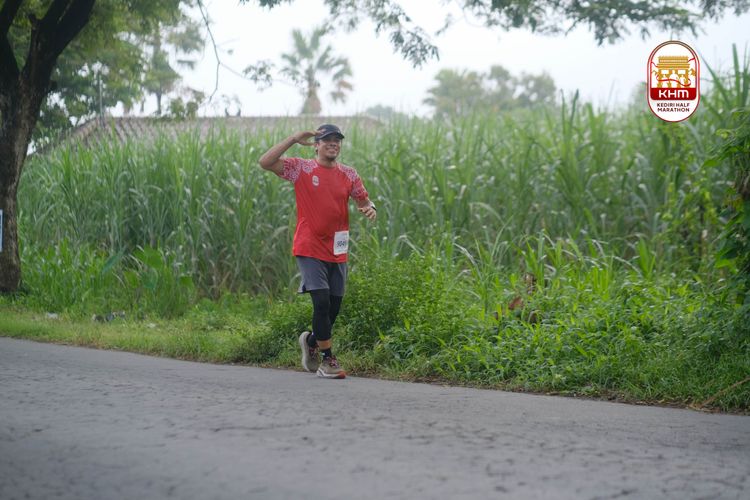 Race photo from Kediri Half Marathon 2025