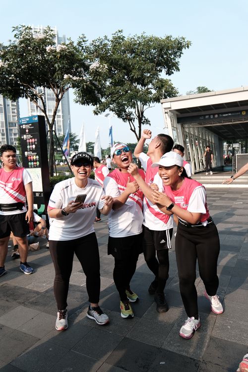 Race photo from Smartfren Run 2024 Vibes