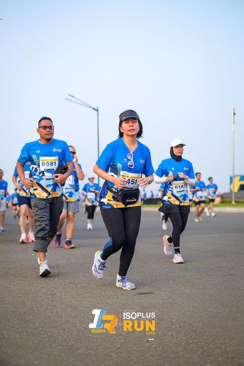 Race photo from ISOPlus Run 2024 Jakarta