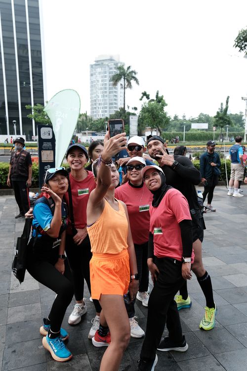 Race photo from Road to BAF Lions Run 2024