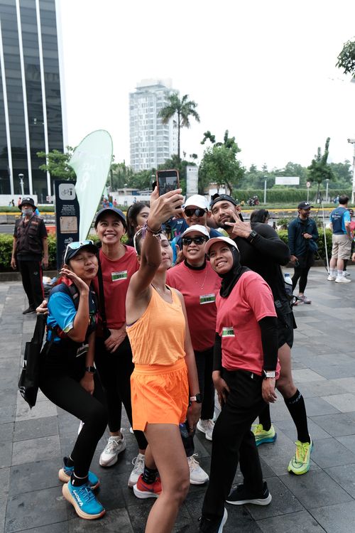 Race photo from Road to BAF Lions Run 2024
