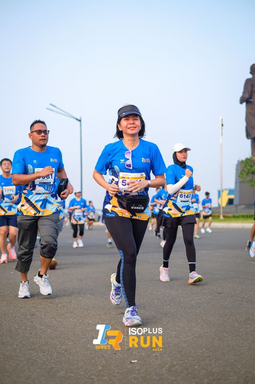 Race photo from ISOPlus Run 2024 Jakarta