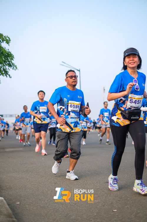 Race photo from ISOPlus Run 2024 Jakarta
