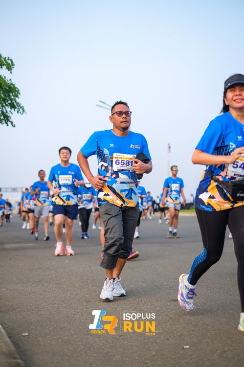 Race photo from ISOPlus Run 2024 Jakarta