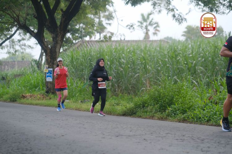 Race photo from Kediri Half Marathon 2025