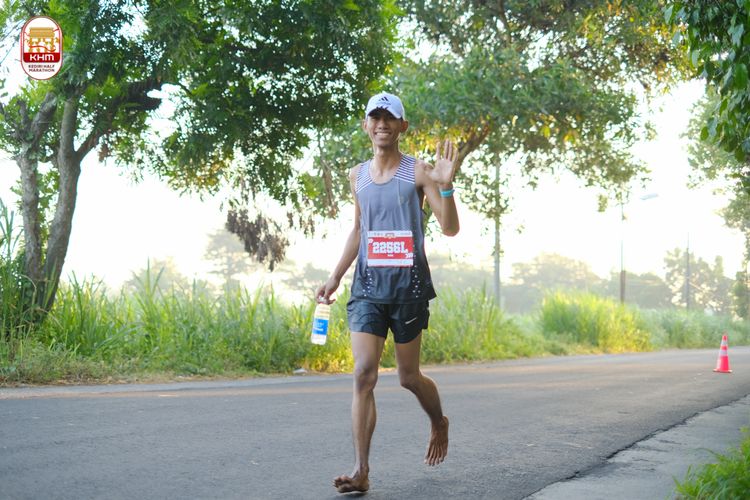 Race photo from Kediri Half Marathon 2024