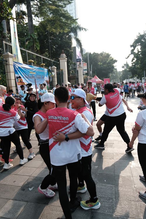 Race photo from Smartfren Run 2024 Vibes