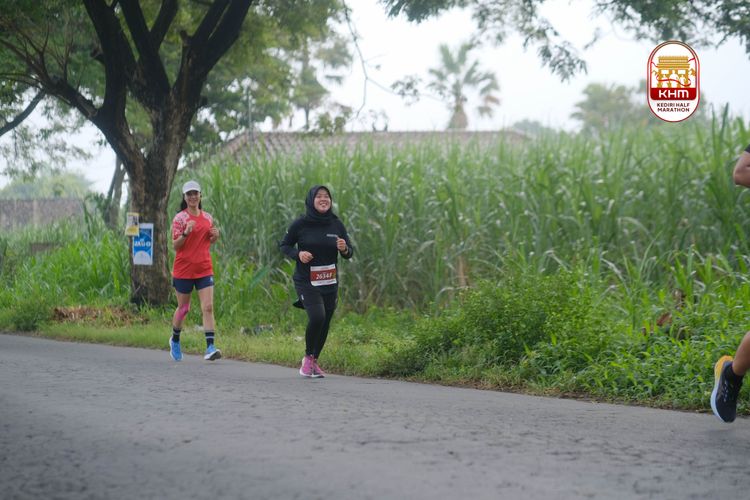 Race photo from Kediri Half Marathon 2025