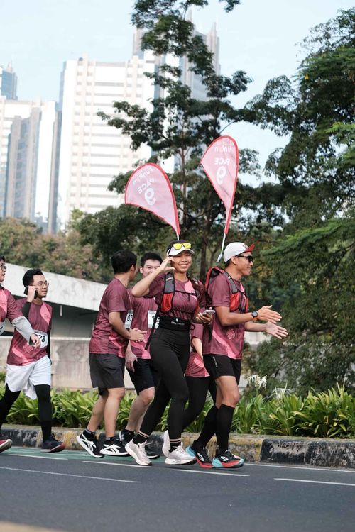 Race photo from Assurance Fun Run 2024