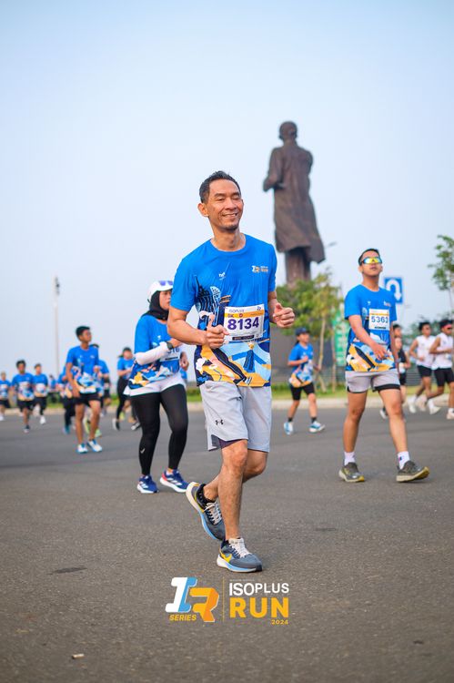 Race photo from ISOPlus Run 2024 Jakarta