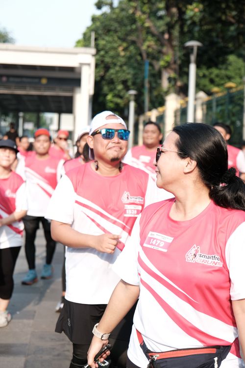 Race photo from Smartfren Run 2024 Vibes