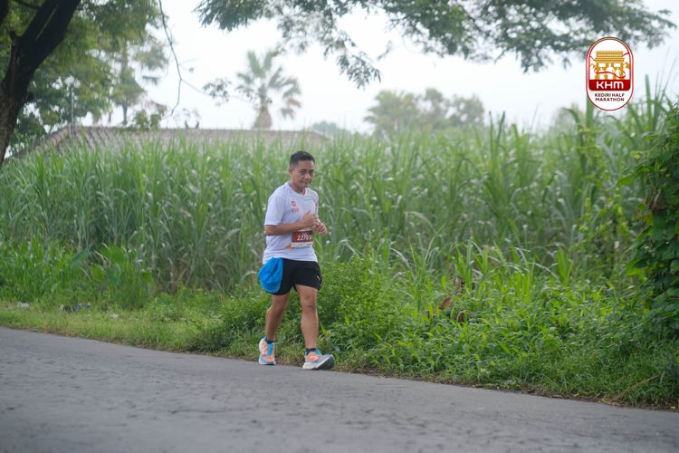 Race photo from Kediri Half Marathon 2025
